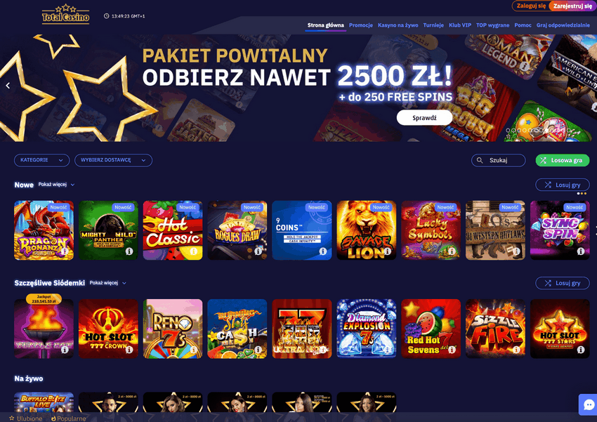 Overall Online Casino Norge - Omfattende spillplattform og leverandører